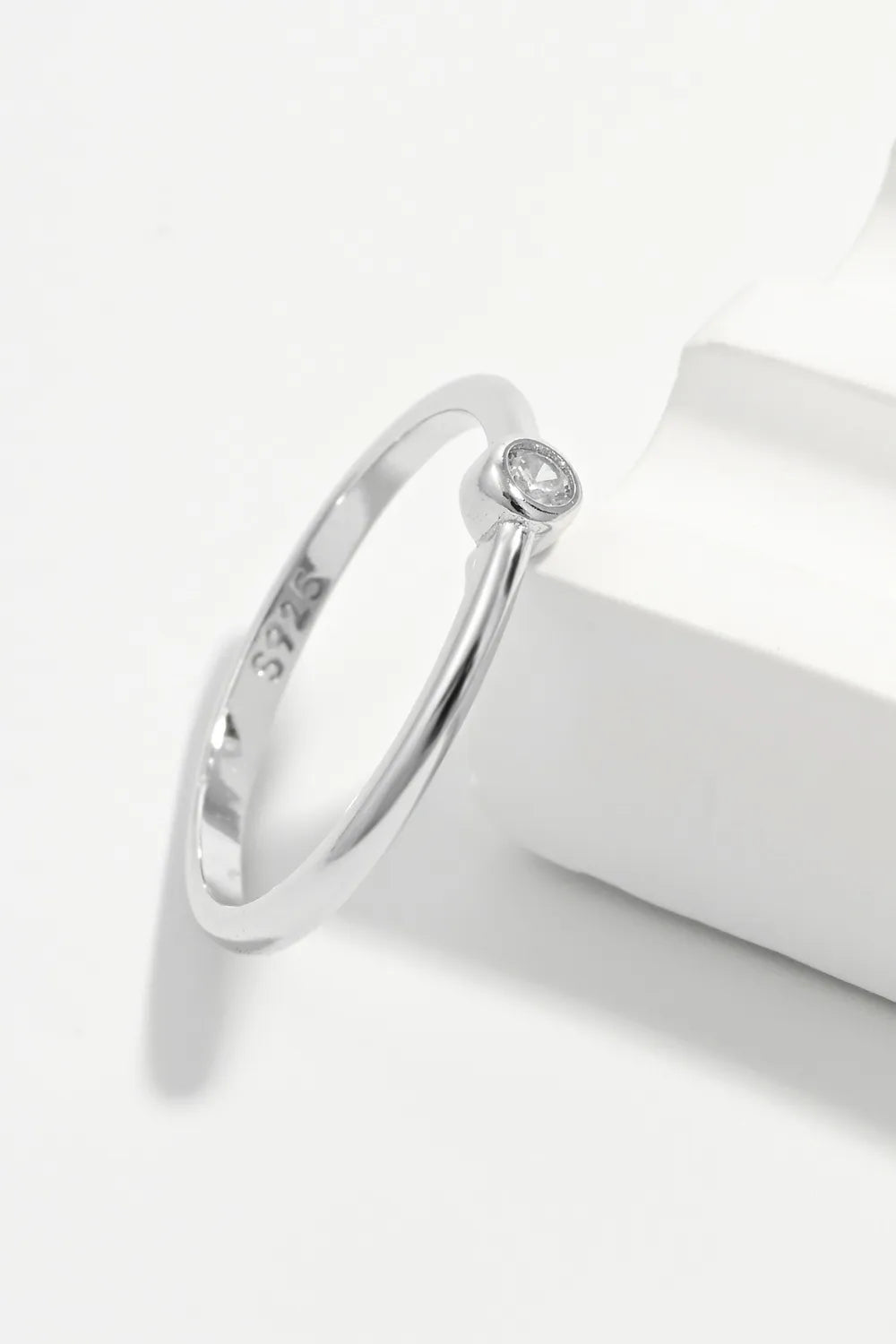 925 Sterling Silver Inland Zircon Ring - Fashion Jewelry by Chic Yana's Fashion