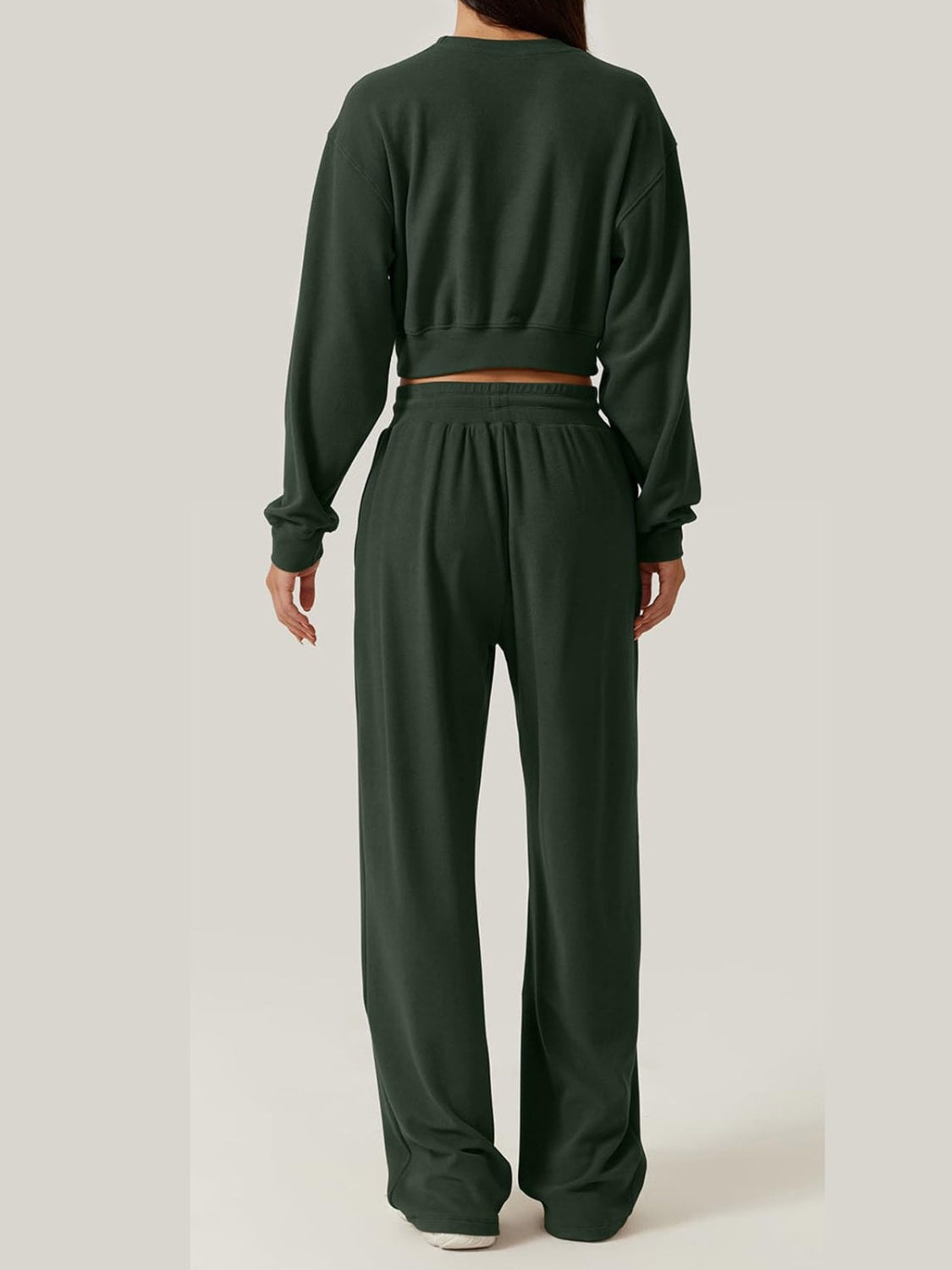 Crisscross Round Neck Top and Drawstring Pants Set – Chic Yana’s Fashion