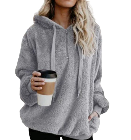 Long-Sleeve Hooded Sweater — Spring, Fall — Chic Yana Fashion