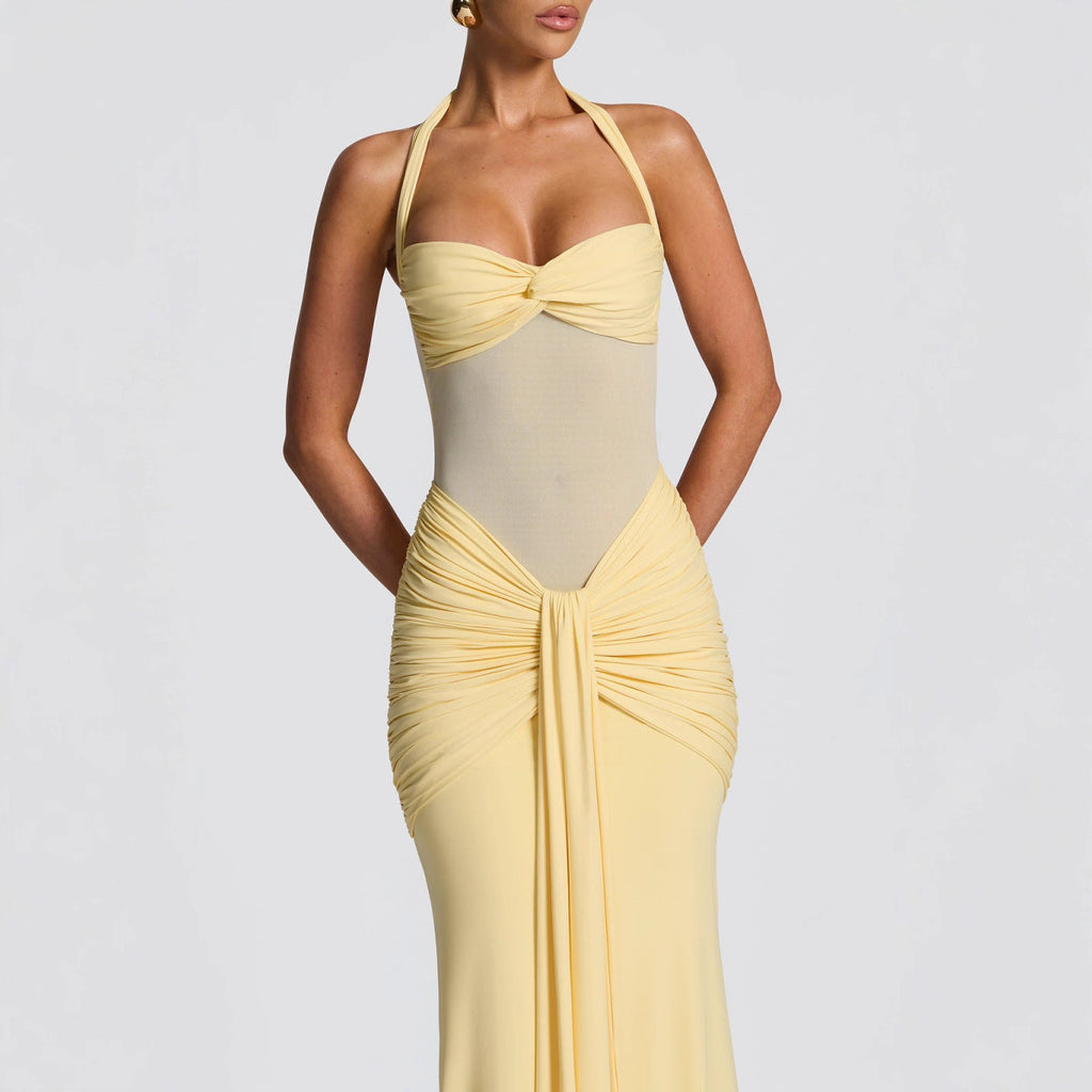 Ribbon Slim-Fit Sheath Dress — chic, versatile — Chic Yana Fashion