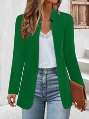 Open Front Long Sleeve Jacket - Chic Yana's Fashion