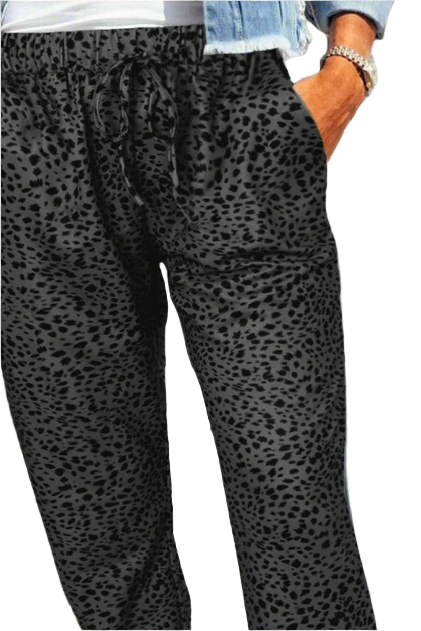 Leopard Print Joggers with Pockets – stylish women's fashion from Chic Yana's Fashion