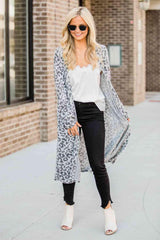 Open Front Leopard Cardigan - Chic Yana's Fashion