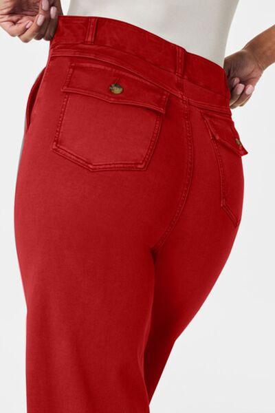 High Waist Jeans With Pockets - Chic Yana's Fashion