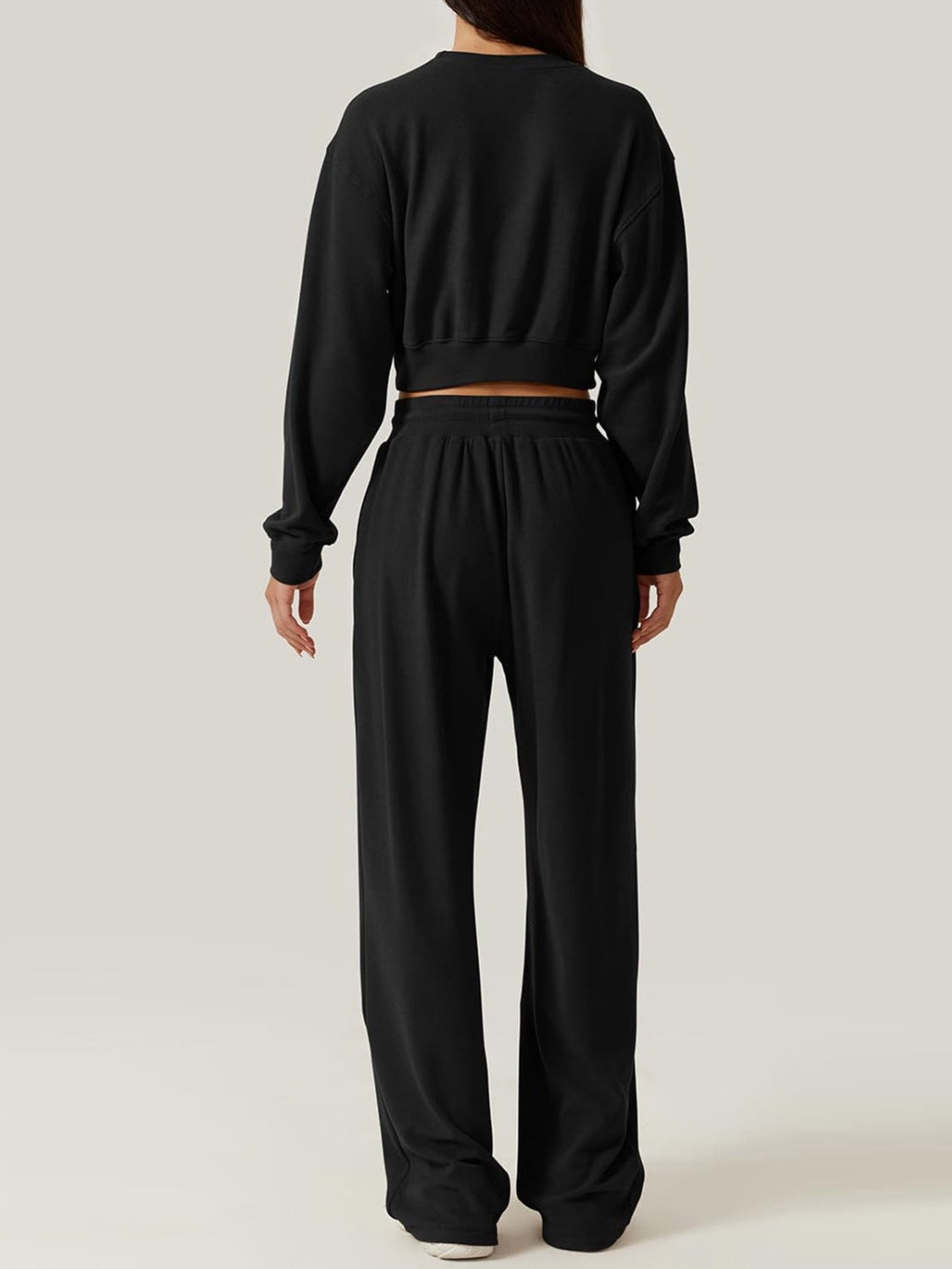 Crisscross Round Neck Top and Drawstring Pants Set – Chic Yana’s Fashion