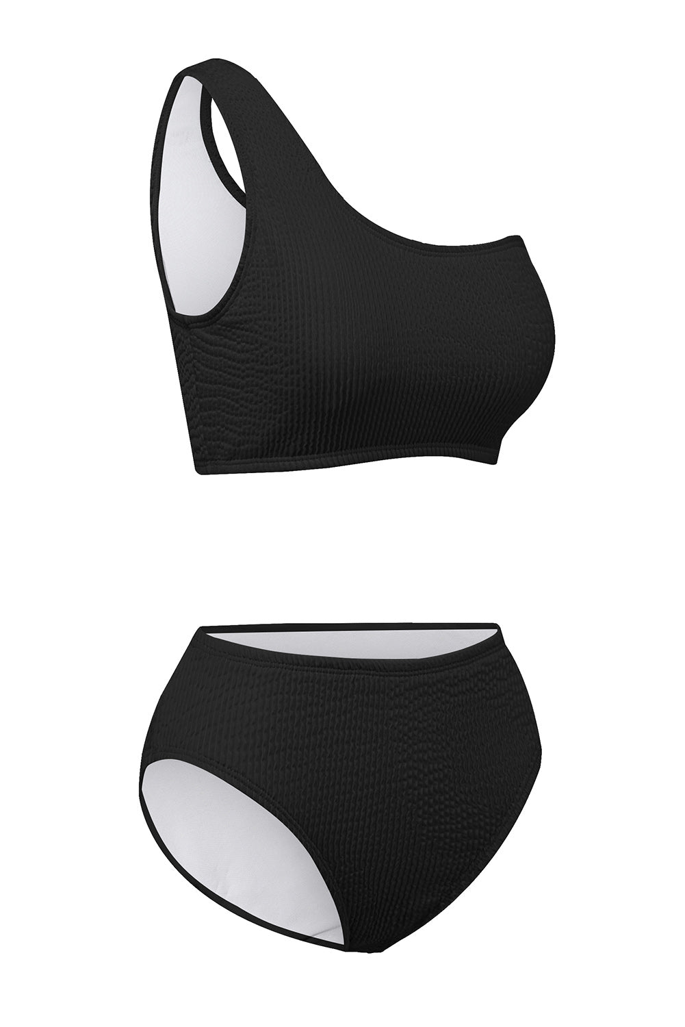 Single Shoulder Bikini Set - Stylish and Trendy Women's Fashion from Chic Yana's Fashion
