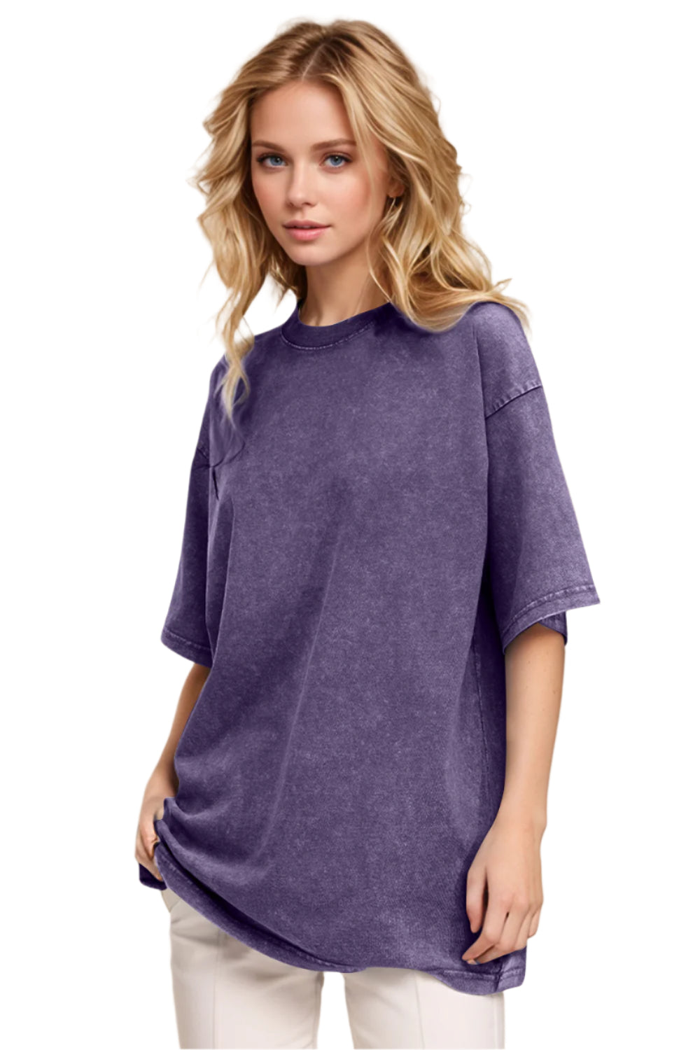 Basic Bae Round Neck Half Sleeve T-Shirt - High-Quality Fashion | Chic Yana