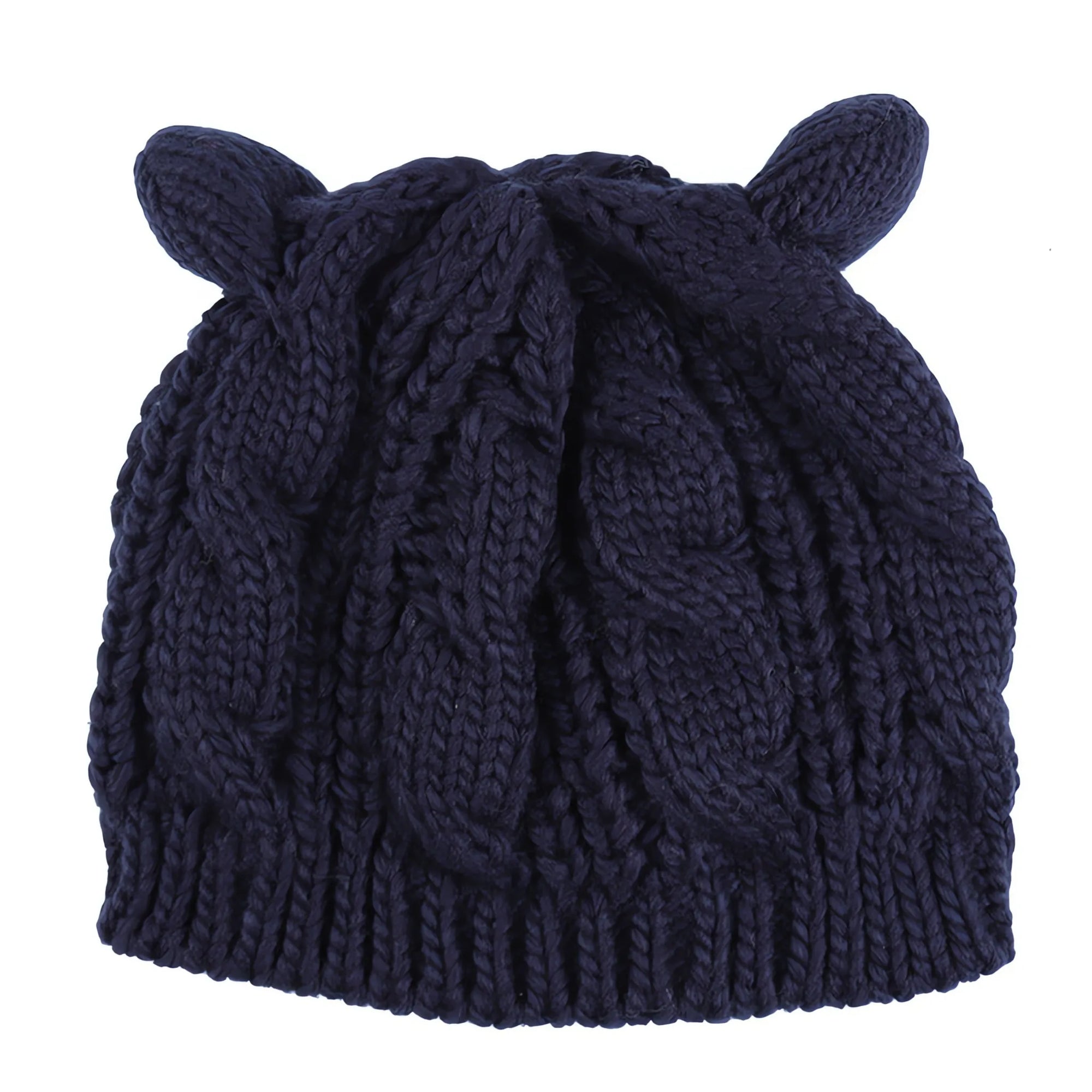 Chic Yana Fashion Cozy Knitted Cat Ear Beanie