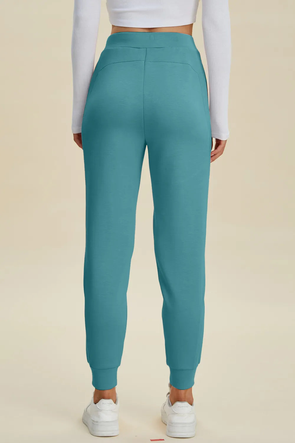 Basic Bae Full Size Air Scuba Drawstring High Waist Joggers – stylish women's fashion from Chic Yana's Fashion