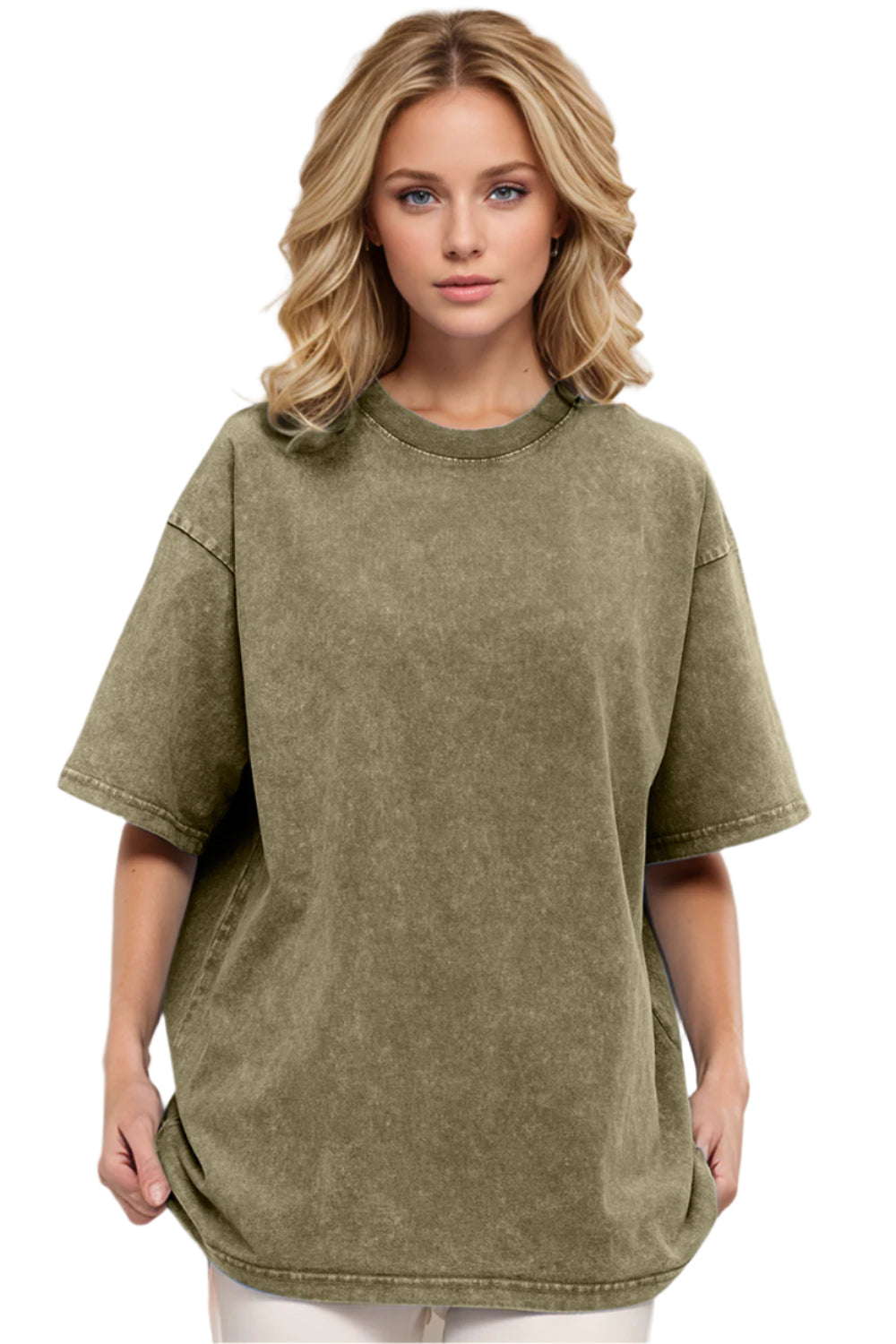 Basic Bae Round Neck Half Sleeve T-Shirt - High-Quality Fashion | Chic Yana