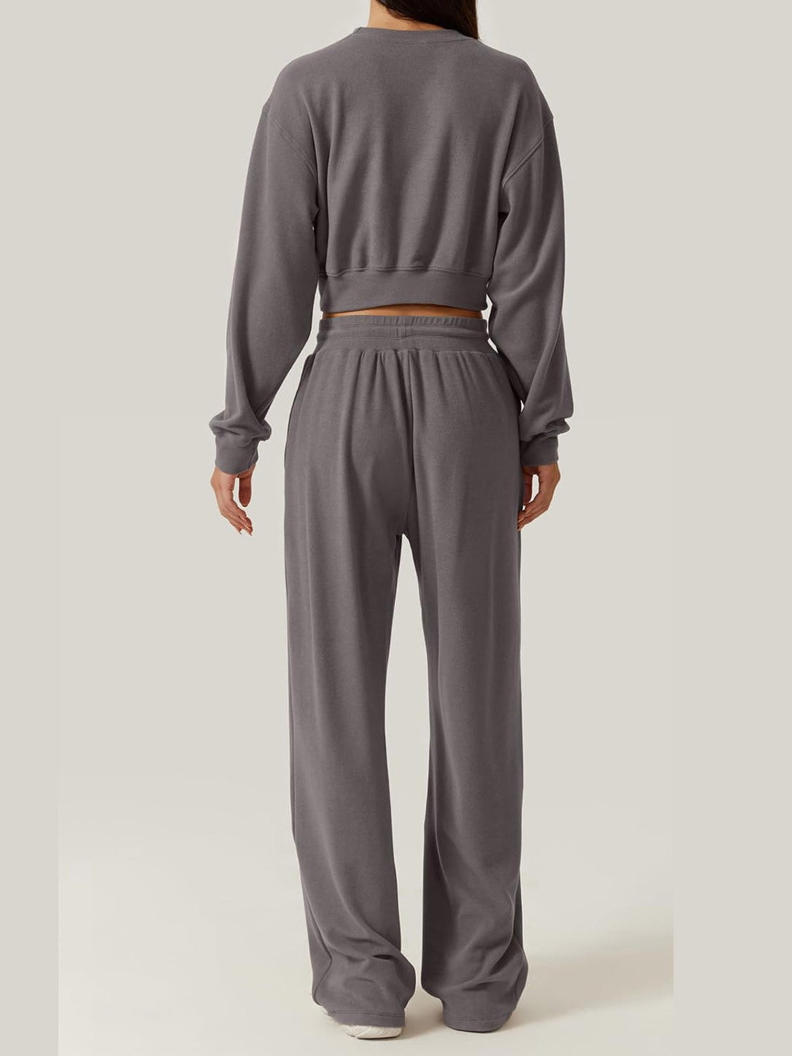 Crisscross Round Neck Top and Drawstring Pants Set – Chic Yana’s Fashion